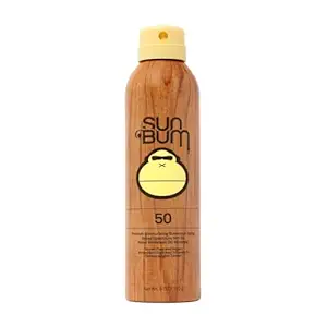 Sun Bum Original SPF 50 Sunscreen Spray |Vegan and Hawaii 104 Reef Act Compliant (Octinoxate & Oxybenzone Free) Broad Spectrum Moisturizing UVA/UVB Sunscreen with Vitamin E | 6 oz