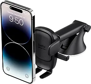 iOttie Easy One Touch 6 Universal Car Mount Dashboard & Windshield Suction Cup Phone Holder for iPhone Samsung, Google, All Smartphones