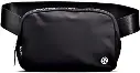 Lululemon Athletica Everywhere Belt Bag, Black, 7.5 x 5 x 2 inches