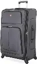 SwissGear Sion Softside Checked-Large 29-Inch - Expandable Roller Luggage, Dark Grey