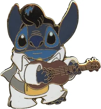 Disney Pin - Lilo and Stitch - Stitch as Elvis - Loose - No Card