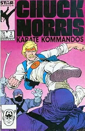 Chuck Norris #2 VF ; Marvel comic book | Karate Kommandos Steve Ditko