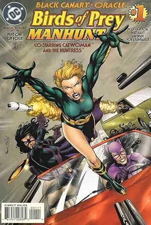 Birds of Prey: Manhunt #1 VF/NM ; DC comic book | Catwoman Huntress Chuck Dixon