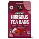 FGO Organic Hibiscus Tea, Eco-Conscious Tea Bags, 100 Count, Packaging May Vary (Pack of 1)