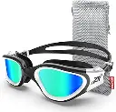 ZIONOR Swim Goggles, Upgraded G1 Polarized Swimming Goggles Anti-fog for Men Women Adult