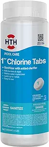 HTH 42049 Swimming Pool Care 1" Chlorine Tabs