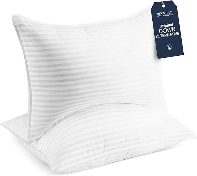 Beckham Hotel Collection Bed Pillows Standard / Queen Size Set of 2