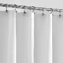 ALYVIA SPRING Waterproof Fabric Shower Curtain Liner with 3 Magnets