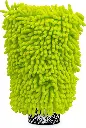 Chemical Guys MIC493 Chenille Premium Scratch-Free Microfiber Wash Mitt, Lime Green, 9.6" x 2.3" x 7"