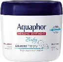 Aquaphor Baby Healing Ointment Advanced Therapy Skin Protectant, Dry Skin and Diaper Rash Ointment, 14 Oz Jar