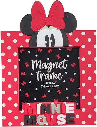 Disney Parks - Photo Frame Magnet - Minnie Mouse Polka Dots