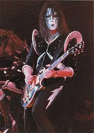 Ace Frehley trading card Kiss 2001 NECA #21 God of Thunder