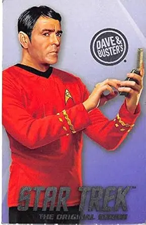 James Doohan as Scotty Star Trek trading gaming card 2016 Dave Busters #MS1 2x3 inches