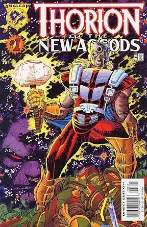 Thorion of the New Asgods #1 VF ; Amalgam comic book | Thor John Romita Jr.