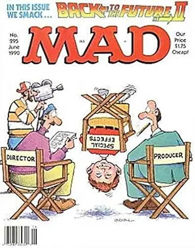 Mad #295 GD ; E.C comic book | June 1990 Back to the Future II magazine