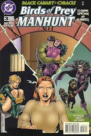 Birds of Prey: Manhunt #3 FN ; DC comic book | Catwoman Huntress Chuck Dixon