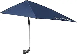 Sport-Brella Versa-Brella SPF 50+ Adjustable Umbrella with Universal Clamp