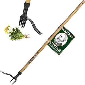 Grampa's Weeder - The Original Stand Up Weed Puller Tool with Long Handle